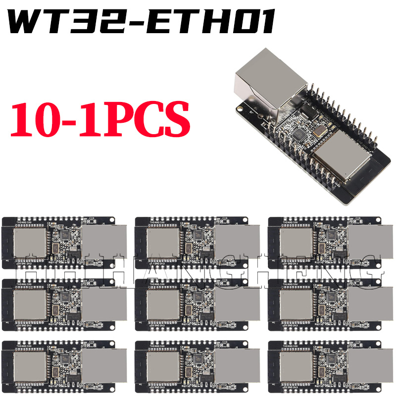 Ethernet Module W5500 - 10-1 pces WT32-ETH01 porta serial incorporada