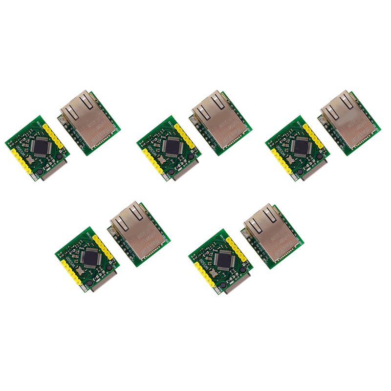 Ethernet Module W5500 - ABZZ-10PCS/LOT USR-ES1 W5500 Chip Novo Conversor
