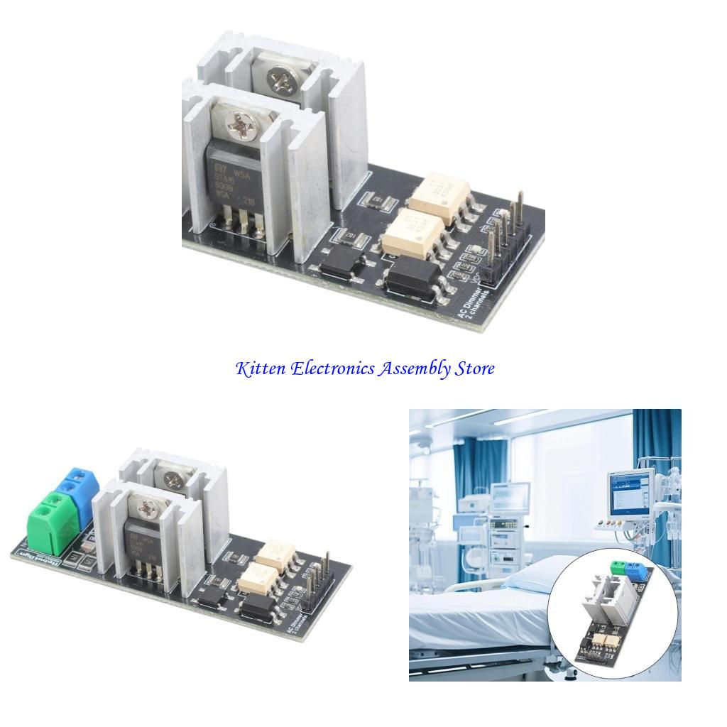 Diy Automation Projects - 96GD Carga Controlador Dimmer Independente 2Channel