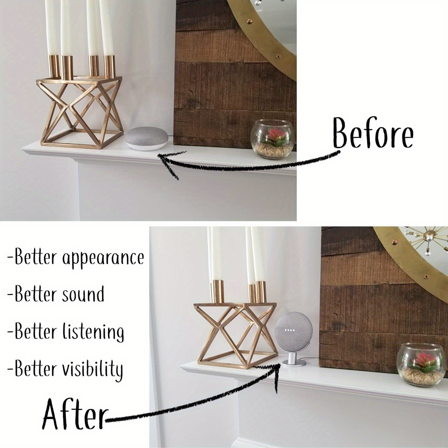 Suporte de mesa para mini alto - Google Speaker Nest Mini avaliação e preço