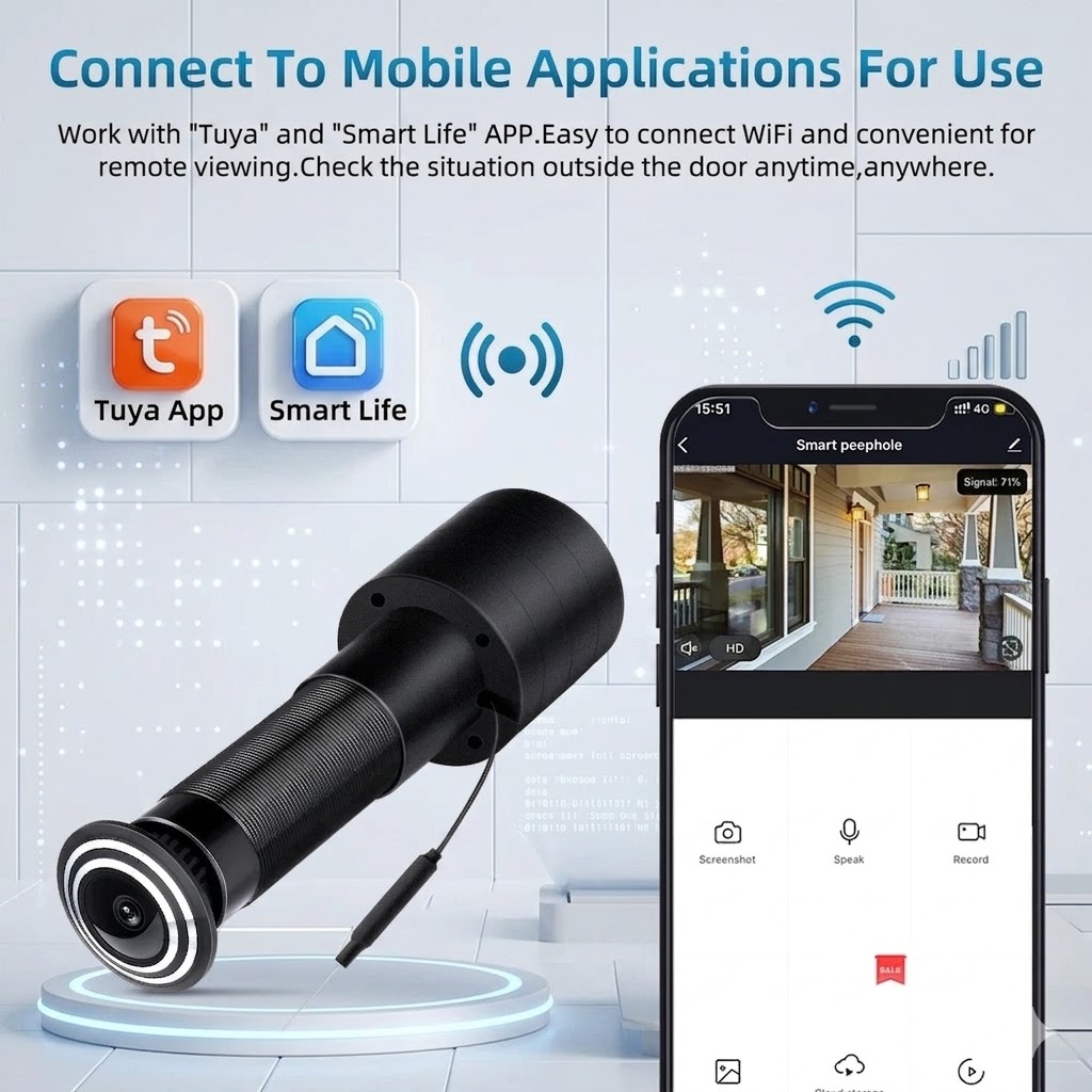 Câmera de Olho Mágico Intelige - Smart Doorbell Wired avaliação e preço
