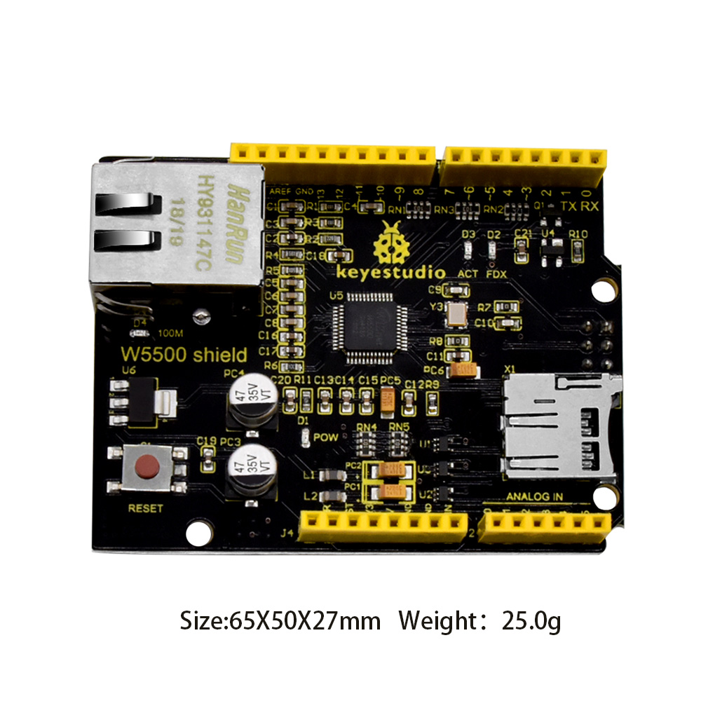 Placa de expansão de controle  - Ethernet Module W5500 avaliação e preço