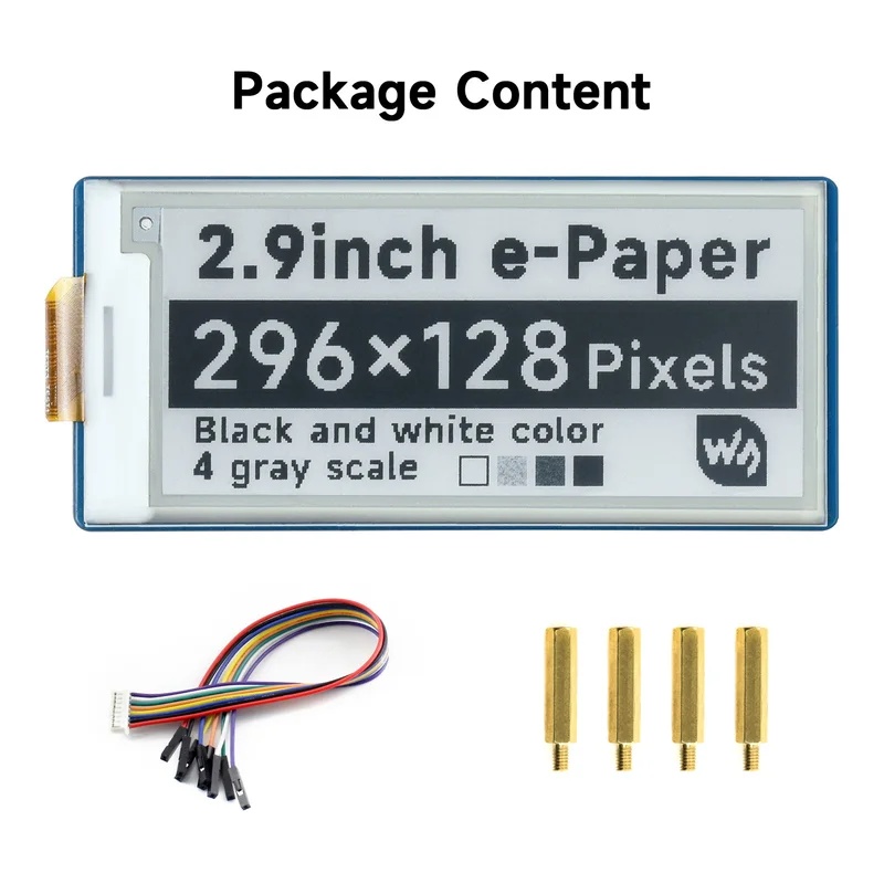 Módulo de Display E-Paper E-In - Display Epaper 2.9 avaliação e preço