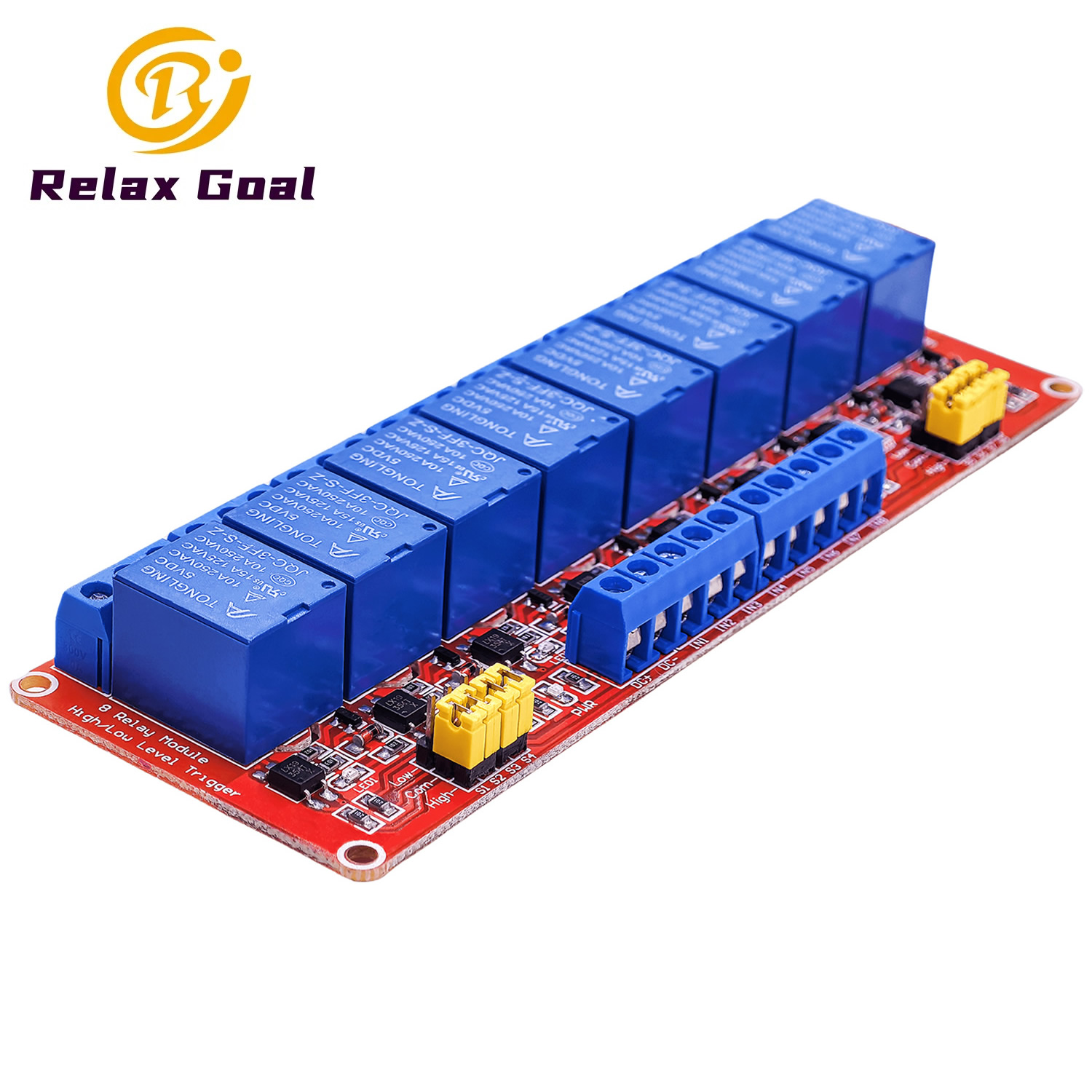 Módulo de relé 8 canais 5v 12v - Relay 8 Channel Board avaliação e preço