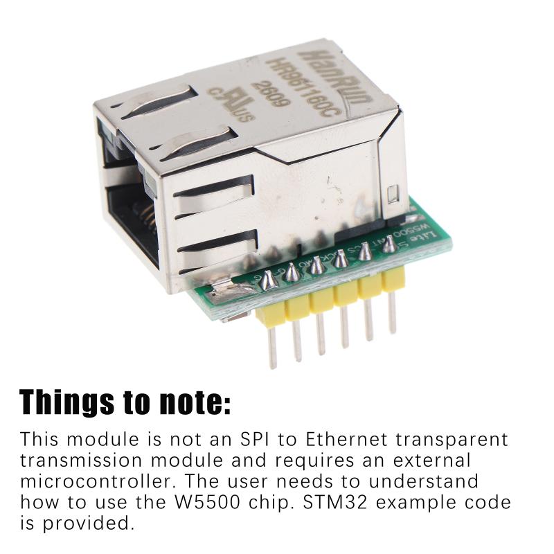 Conversor SPI para LAN Etherne - Ethernet Module W5500 avaliação e preço