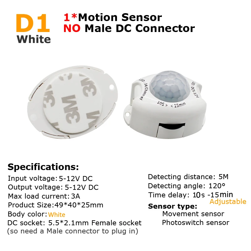 Interruptor do sensor de movim - Motion Sensor Pir Wired avaliação e preço